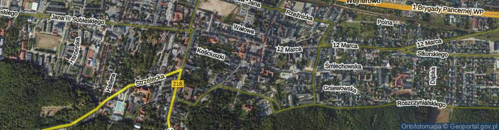 Zdjęcie satelitarne Mickiewicza Adama ul.