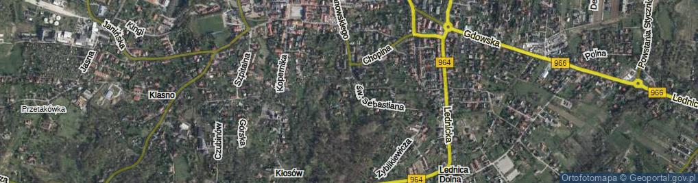 Zdjęcie satelitarne Miodowa ul.