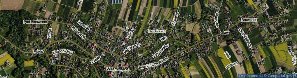 Zdjęcie satelitarne Mickiewicza Adama ul.