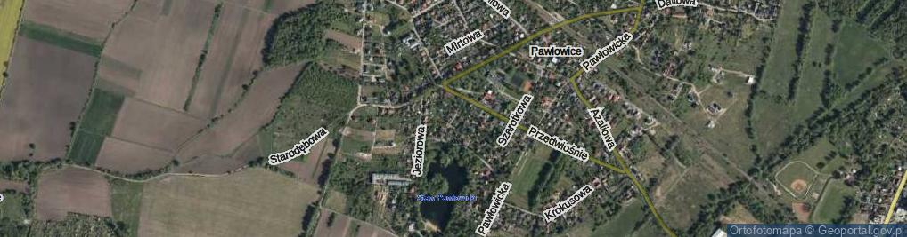 Zdjęcie satelitarne Mieczykowa ul.