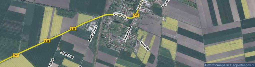 Zdjęcie satelitarne Mickiewicza Adama ul.