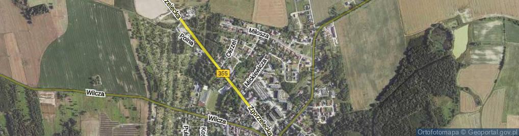 Zdjęcie satelitarne Mickiewicza Adama ul.