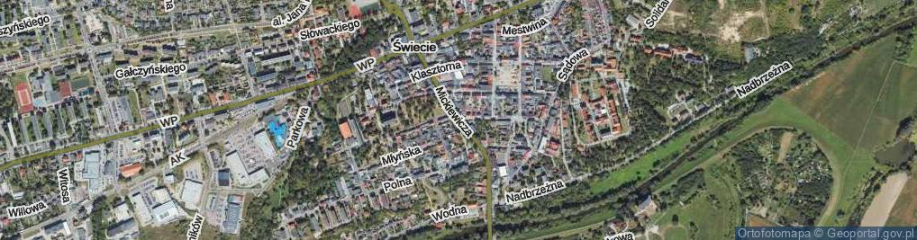 Zdjęcie satelitarne Mickiewicza Adama ul.