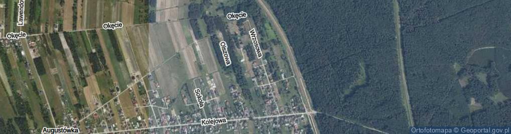 Zdjęcie satelitarne Młoda ul.