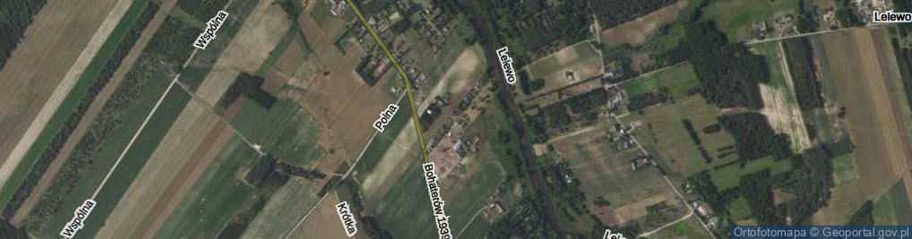 Zdjęcie satelitarne Młodzieżowa ul.