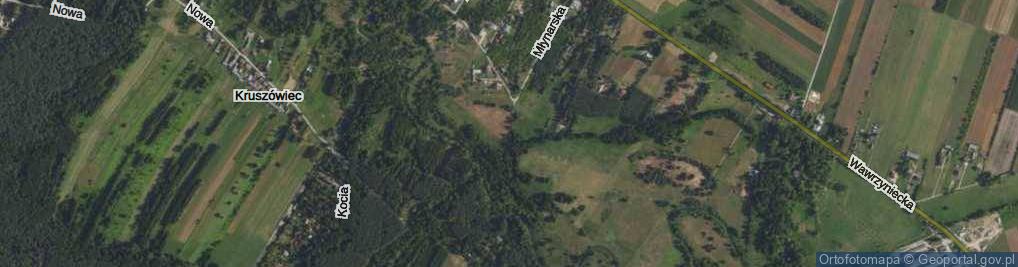 Zdjęcie satelitarne Młynarska ul.