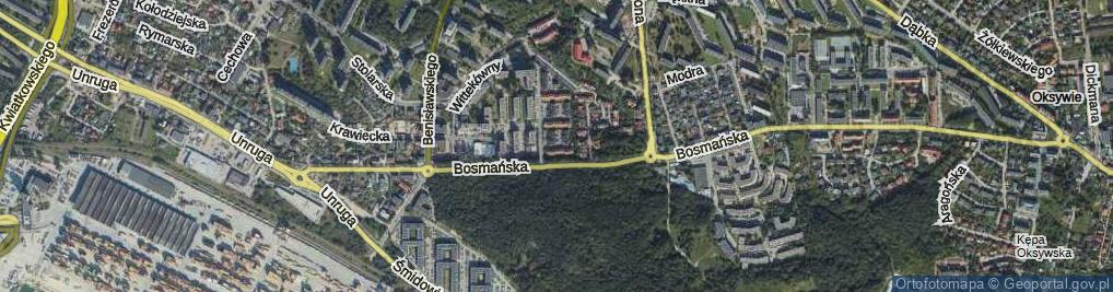 Zdjęcie satelitarne Młynarz Genowefy ul.