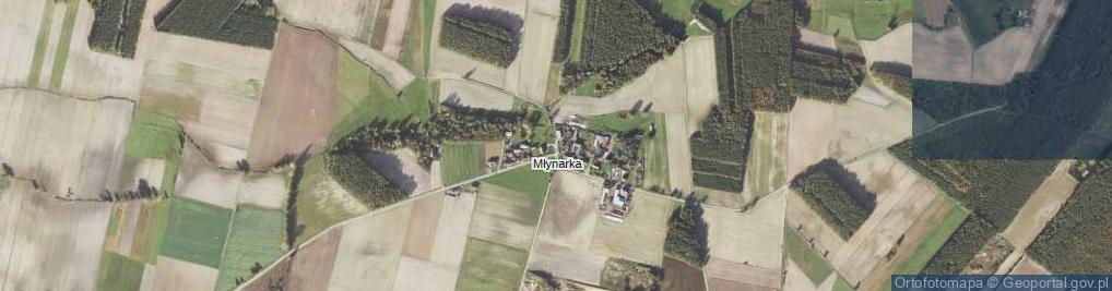Zdjęcie satelitarne Młynarka ul.