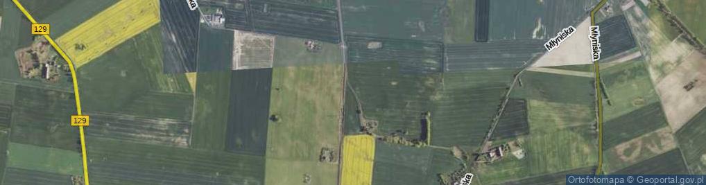 Zdjęcie satelitarne Młyniska ul.