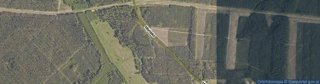 Zdjęcie satelitarne Młyńsko ul.