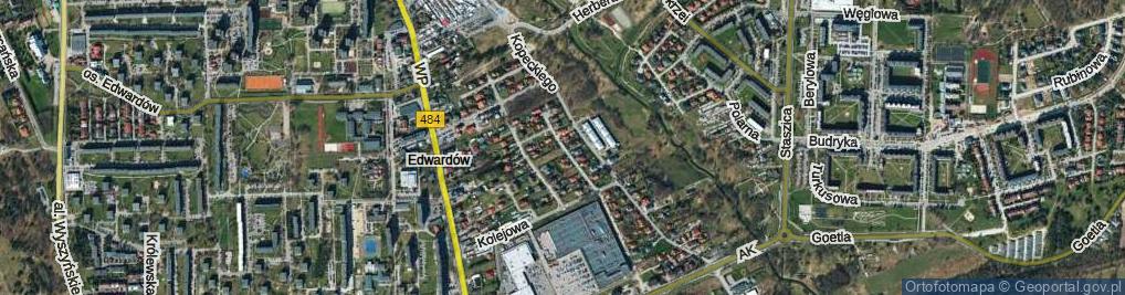 Zdjęcie satelitarne Morawskiego Adolfa Jana ul.