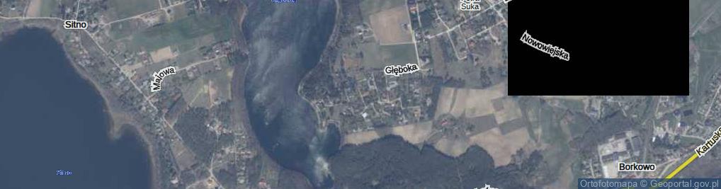 Zdjęcie satelitarne Modrzewiowa ul.