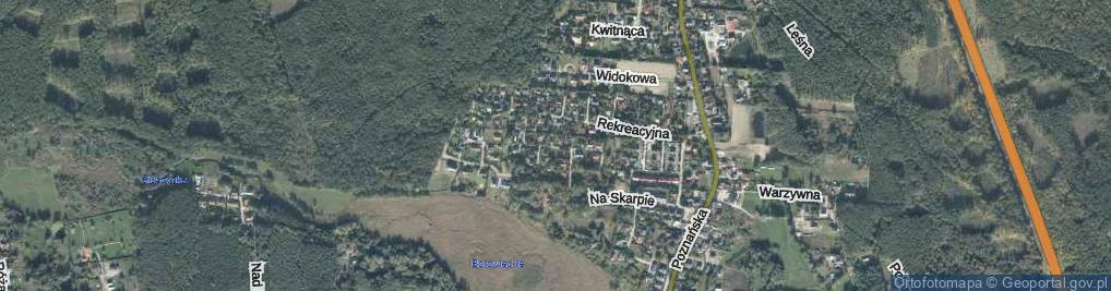 Zdjęcie satelitarne Mokradło ul.