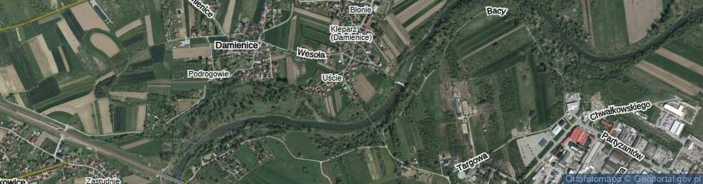 Zdjęcie satelitarne Mostowa ul.