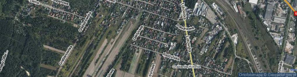 Zdjęcie satelitarne Morelowa ul.