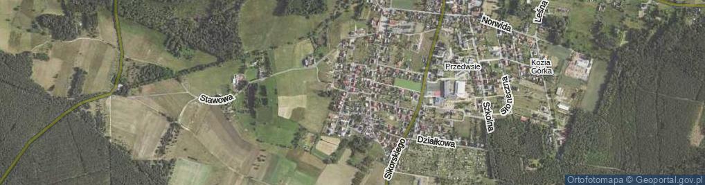 Zdjęcie satelitarne Morelowa ul.