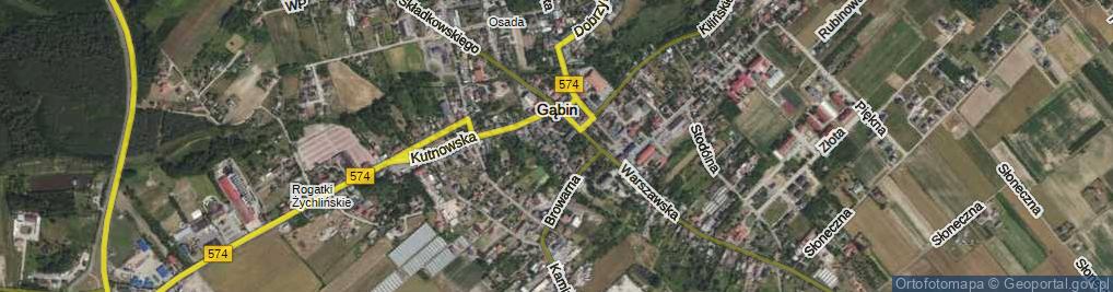 Zdjęcie satelitarne Moniuszki Stanisława ul.