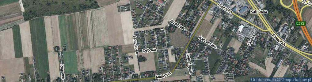 Zdjęcie satelitarne Morelowa ul.