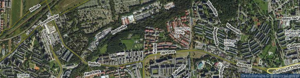 Zdjęcie satelitarne Mosdorfa Jana ul.