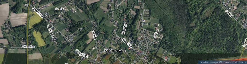 Zdjęcie satelitarne Morcinka Gustawa ul.