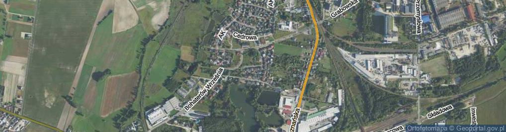 Zdjęcie satelitarne Monte Cassino ul.