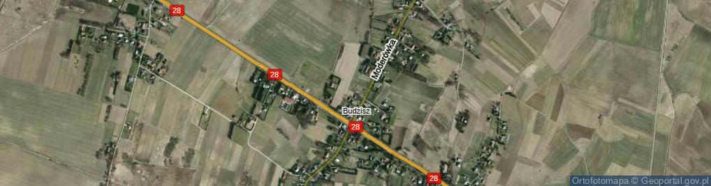 Zdjęcie satelitarne Moderówka ul.