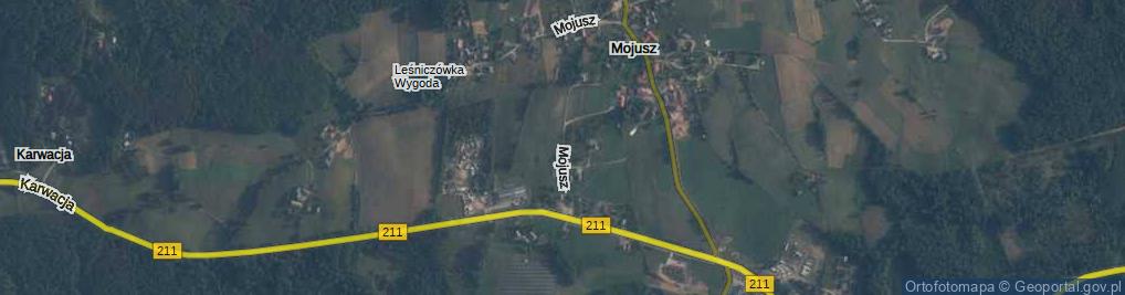Zdjęcie satelitarne Mojusz ul.