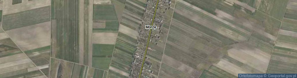 Zdjęcie satelitarne Morze ul.