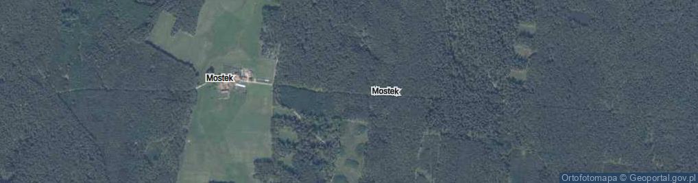 Zdjęcie satelitarne Mostek ul.