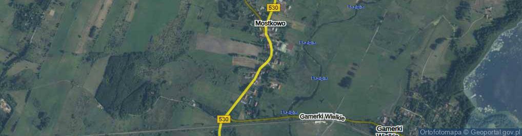 Zdjęcie satelitarne Mostkowo ul.