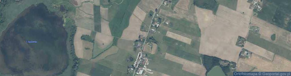 Zdjęcie satelitarne Mózgowo ul.