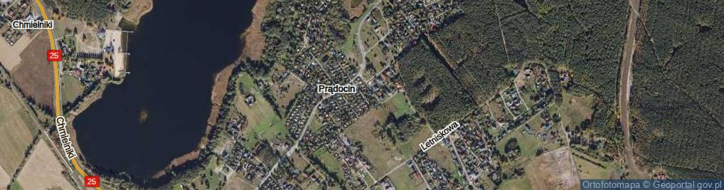 Zdjęcie satelitarne Morelowa ul.