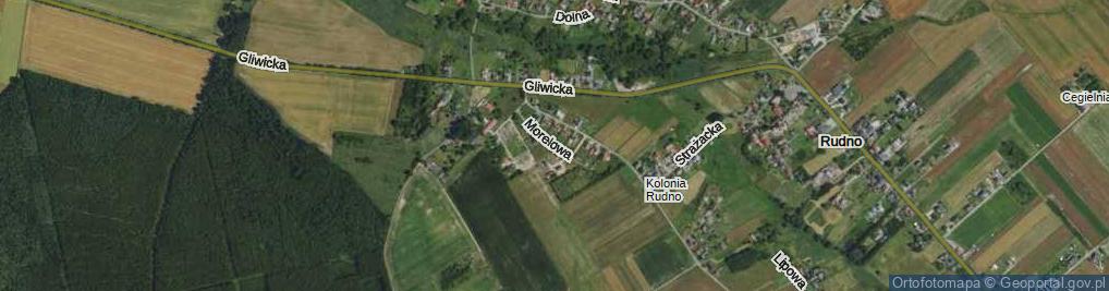 Zdjęcie satelitarne Morelowa ul.