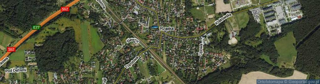 Zdjęcie satelitarne Mostowa ul.