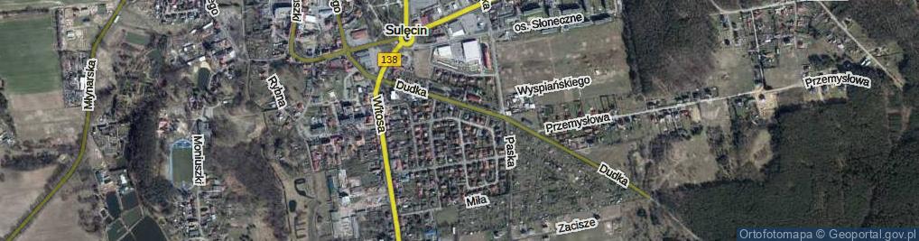 Zdjęcie satelitarne Morelowa ul.