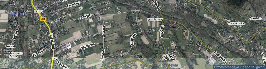 Zdjęcie satelitarne Mostowa ul.