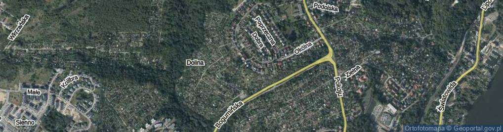 Zdjęcie satelitarne Morawska ul.