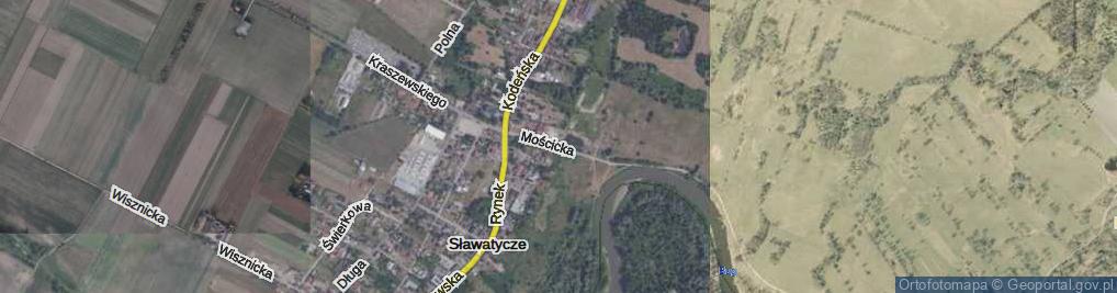 Zdjęcie satelitarne Mościcka ul.