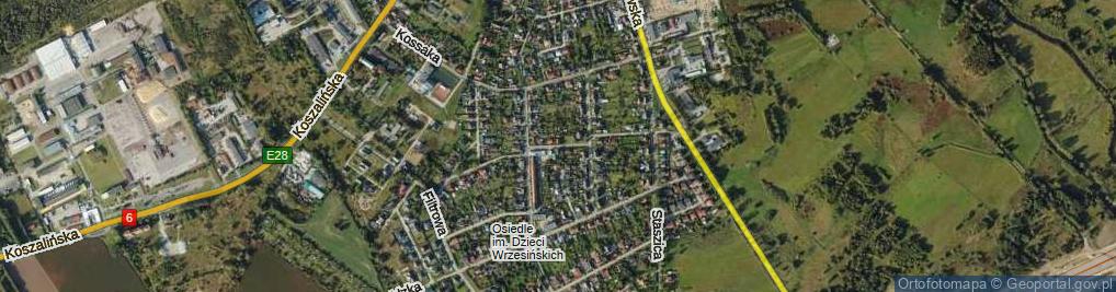 Zdjęcie satelitarne Moniuszki Stanisława ul.