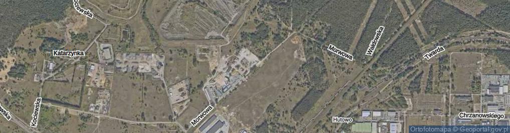 Zdjęcie satelitarne Morwowa ul.