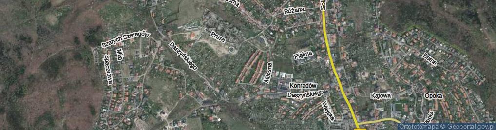 Zdjęcie satelitarne Monte Cassino ul.