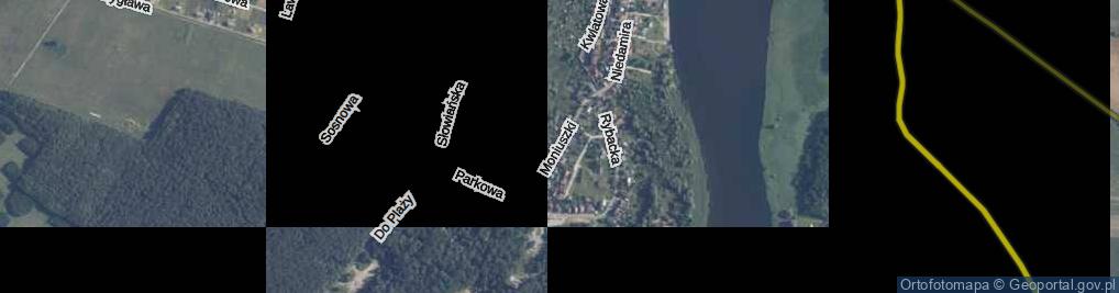 Zdjęcie satelitarne Moniuszki Stanisława ul.