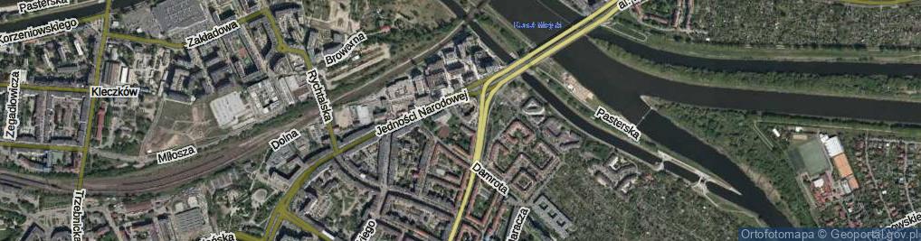 Zdjęcie satelitarne Mosbacha Augusta ul.