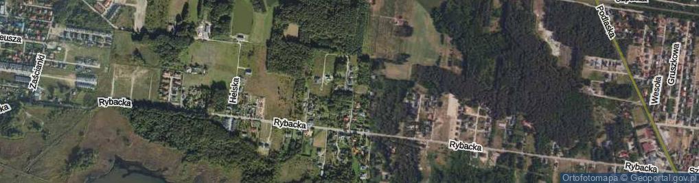 Zdjęcie satelitarne Morska ul.