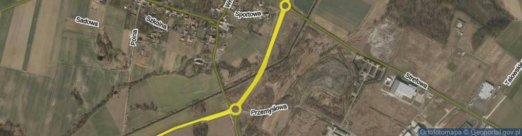 Zdjęcie satelitarne Most Carla Friedricha von Kulmiza most.