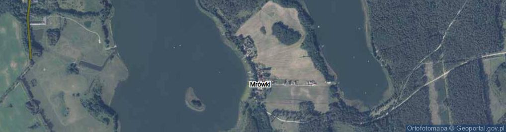 Zdjęcie satelitarne Mrówki ul.