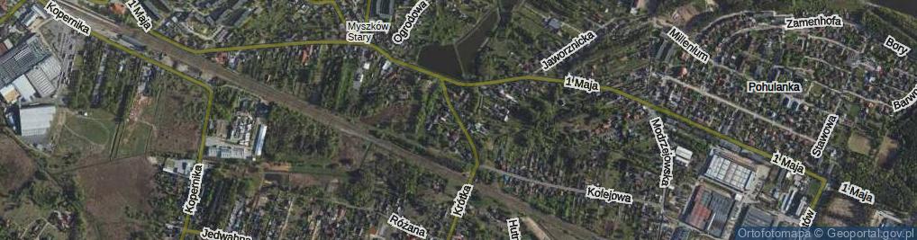 Zdjęcie satelitarne Mrzygłodzka ul.