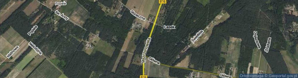 Zdjęcie satelitarne Mszczonowska ul.