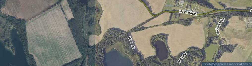 Zdjęcie satelitarne Muchocin ul.