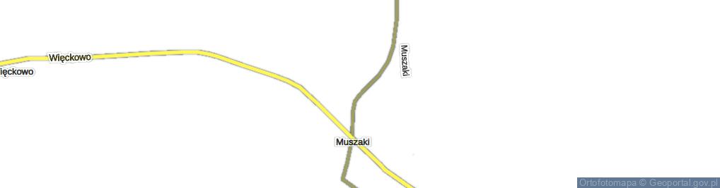 Zdjęcie satelitarne Muszaki ul.